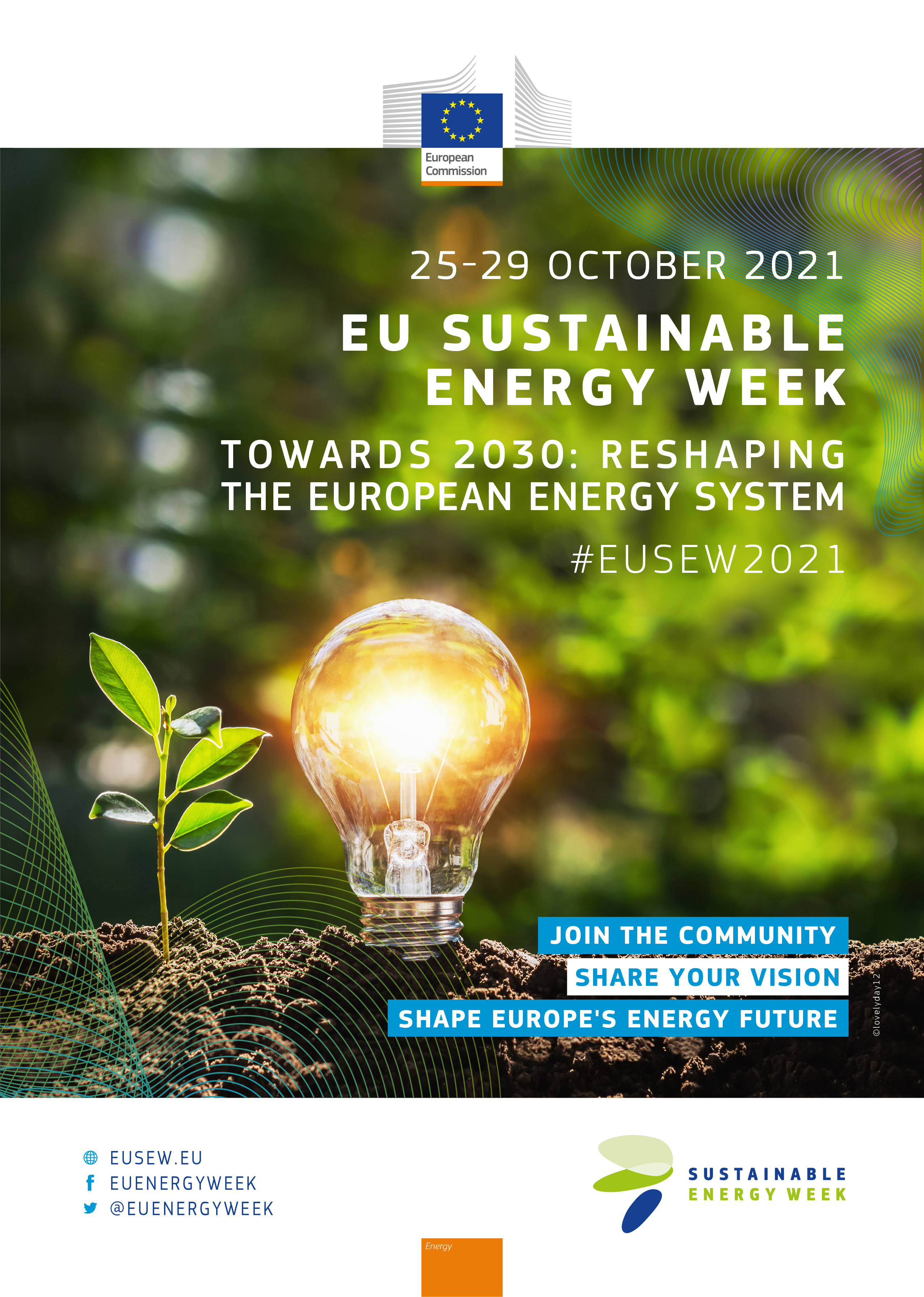 plakat tygodnia zrównoważonej energii
